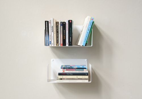 Étagère pour livre 30 x 15 cm - Lot de 2 Étagère livre - 1
