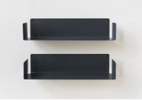 Modulares Regalsystem "U" - 60 cm - Set mit 2 - Stahl